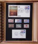 1973-1977, Collection montée en 5 classeurs du Musée