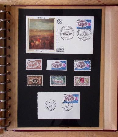 1973-1977, Collection montée en 5 classeurs du Musée