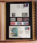 1973-1977, Collection montée en 5 classeurs du Musée