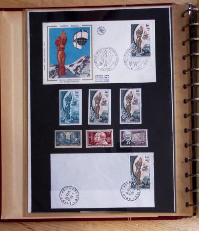 1973-1977, Collection montée en 5 classeurs du Musée