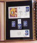 1973-1977, Collection montée en 5 classeurs du Musée