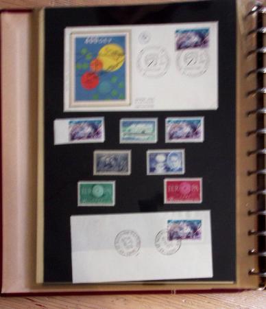 1973-1977, Collection montée en 5 classeurs du Musée