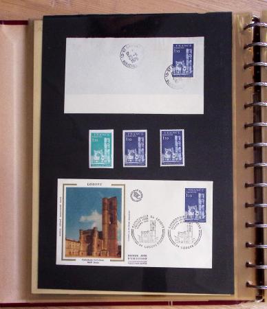 1973-1977, Collection montée en 5 classeurs du Musée