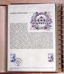 1973-1977, Collection montée en 5 classeurs du Musée