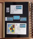 1973-1977, Collection montée en 5 classeurs du Musée