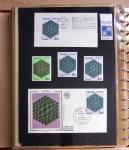 1973-1977, Collection montée en 5 classeurs du Musée