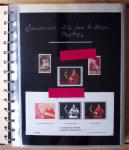 1973-1977, Collection montée en 5 classeurs du Musée