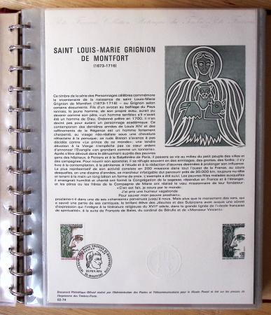 1973-1977, Collection montée en 5 classeurs du Musée