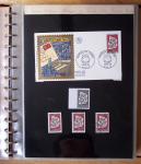 1973-1977, Collection montée en 5 classeurs du Musée