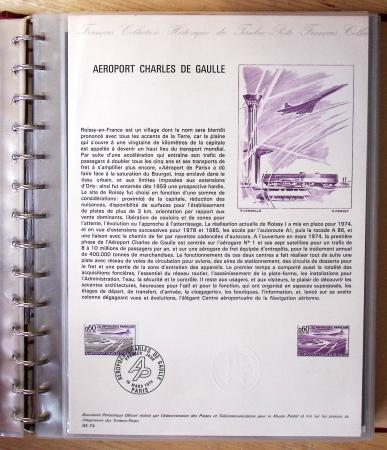 1973-1977, Collection montée en 5 classeurs du Musée