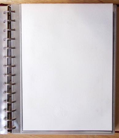 1973-1977, Collection montée en 5 classeurs du Musée