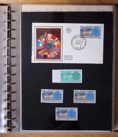 1973-1977, Collection montée en 5 classeurs du Musée