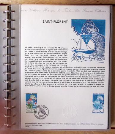 1973-1977, Collection montée en 5 classeurs du Musée