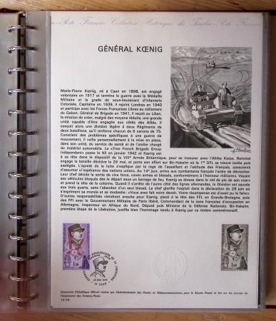 1973-1977, Collection montée en 5 classeurs du Musée