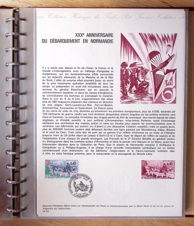 1973-1977, Collection montée en 5 classeurs du Musée
