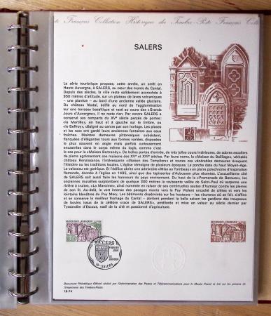 1973-1977, Collection montée en 5 classeurs du Musée