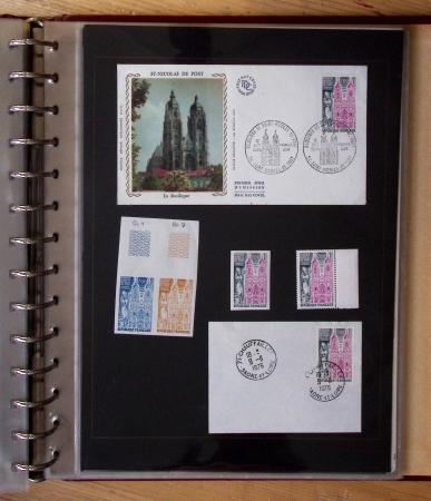 1973-1977, Collection montée en 5 classeurs du Musée