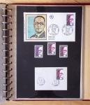 1973-1977, Collection montée en 5 classeurs du Musée