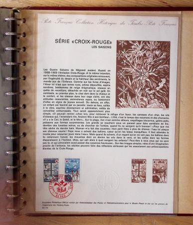 1973-1977, Collection montée en 5 classeurs du Musée