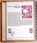1973-1977, Collection montée en 5 classeurs du Musée