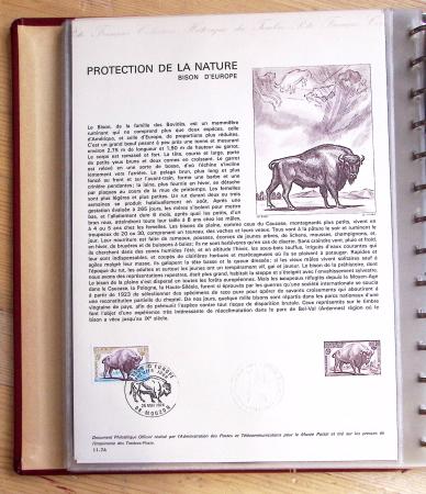 1973-1977, Collection montée en 5 classeurs du Musée
