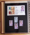 1973-1977, Collection montée en 5 classeurs du Musée