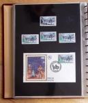1973-1977, Collection montée en 5 classeurs du Musée