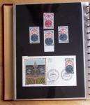 1973-1977, Collection montée en 5 classeurs du Musée