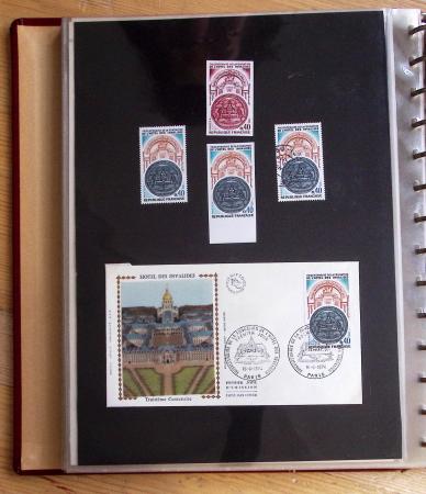 1973-1977, Collection montée en 5 classeurs du Musée