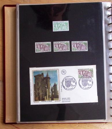 1973-1977, Collection montée en 5 classeurs du Musée