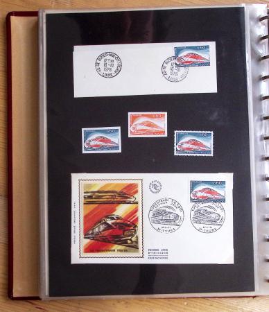 1973-1977, Collection montée en 5 classeurs du Musée