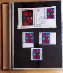 1973-1977, Collection montée en 5 classeurs du Musée