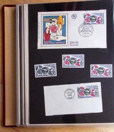 1973-1977, Collection montée en 5 classeurs du Musée