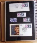 1973-1977, Collection montée en 5 classeurs du Musée
