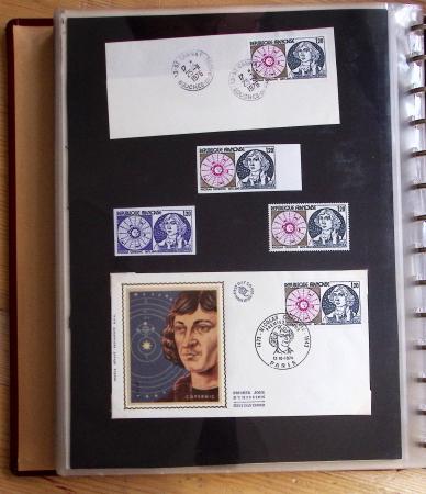 1973-1977, Collection montée en 5 classeurs du Musée