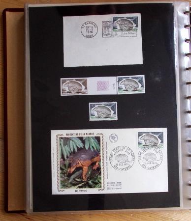 1973-1977, Collection montée en 5 classeurs du Musée