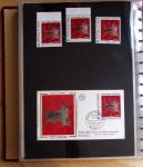 1973-1977, Collection montée en 5 classeurs du Musée