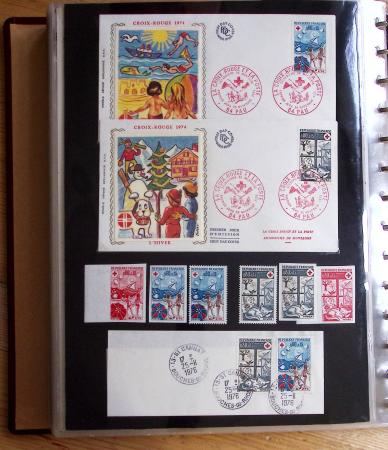 1973-1977, Collection montée en 5 classeurs du Musée