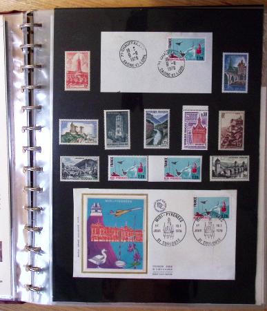 1973-1977, Collection montée en 5 classeurs du Musée