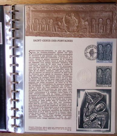1973-1977, Collection montée en 5 classeurs du Musée