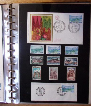 1973-1977, Collection montée en 5 classeurs du Musée