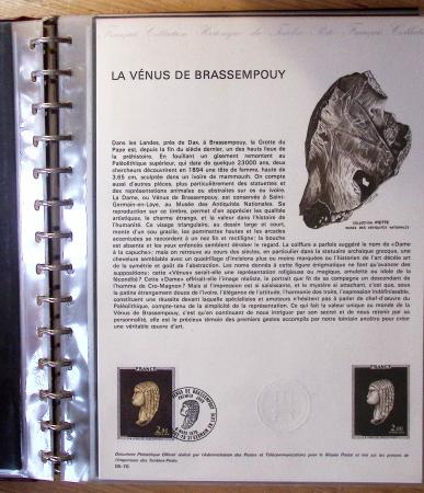 1973-1977, Collection montée en 5 classeurs du Musée
