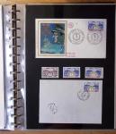 1973-1977, Collection montée en 5 classeurs du Musée