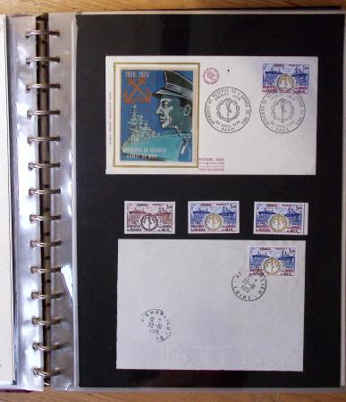 1973-1977, Collection montée en 5 classeurs du Musée