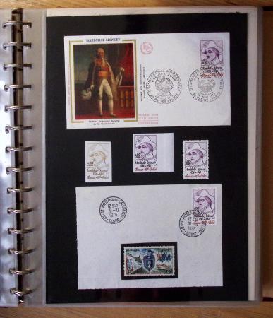 1973-1977, Collection montée en 5 classeurs du Musée