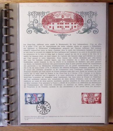 1973-1977, Collection montée en 5 classeurs du Musée