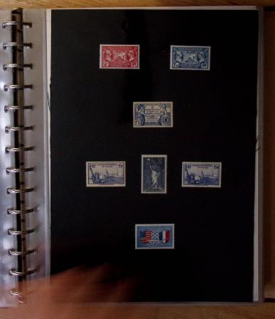 1973-1977, Collection montée en 5 classeurs du Musée