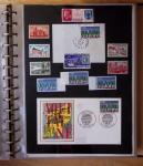 1973-1977, Collection montée en 5 classeurs du Musée