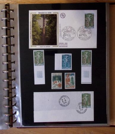 1973-1977, Collection montée en 5 classeurs du Musée