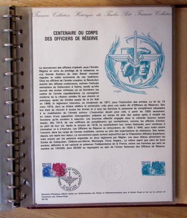 1973-1977, Collection montée en 5 classeurs du Musée